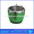 customized Stainless steel foam apoice ice bucket